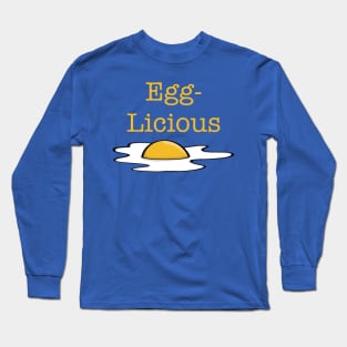 Egglicious Sunny Side Up Egg Long Sleeve T-Shirt